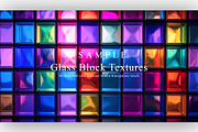 16 Glass Block Textures, a Background Graphic by NOMO DESIGN (Thumbnail 16 of 21)