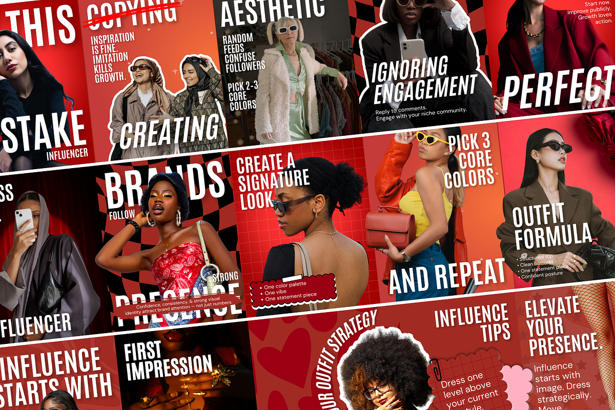 Carousel Template for Fashion Brands, a Social Media Template by thecyella.co (Photo 3 of 7)