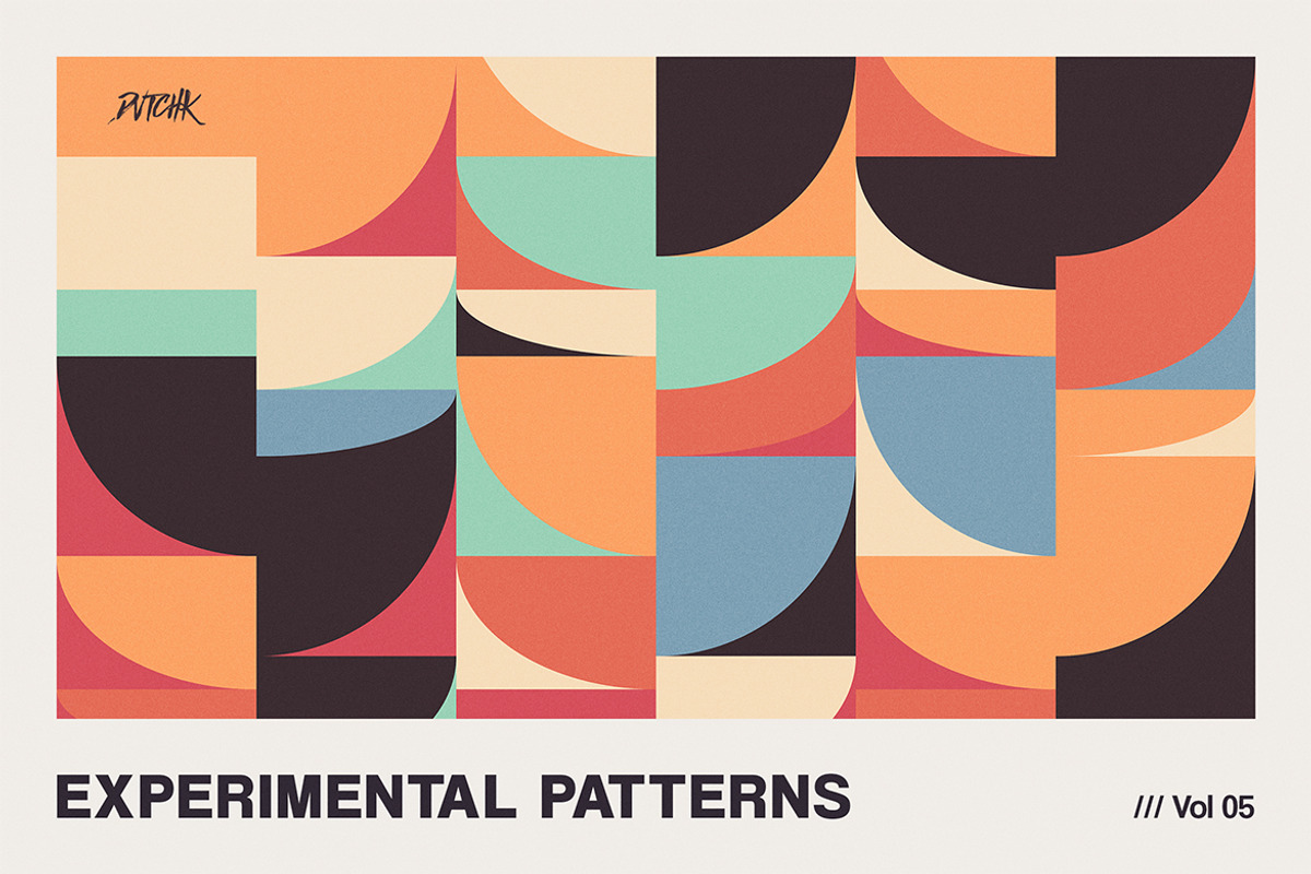 Experimental Geometric Patterns V05, a Pattern Graphic by dvtchk (Photo 2 of 5)