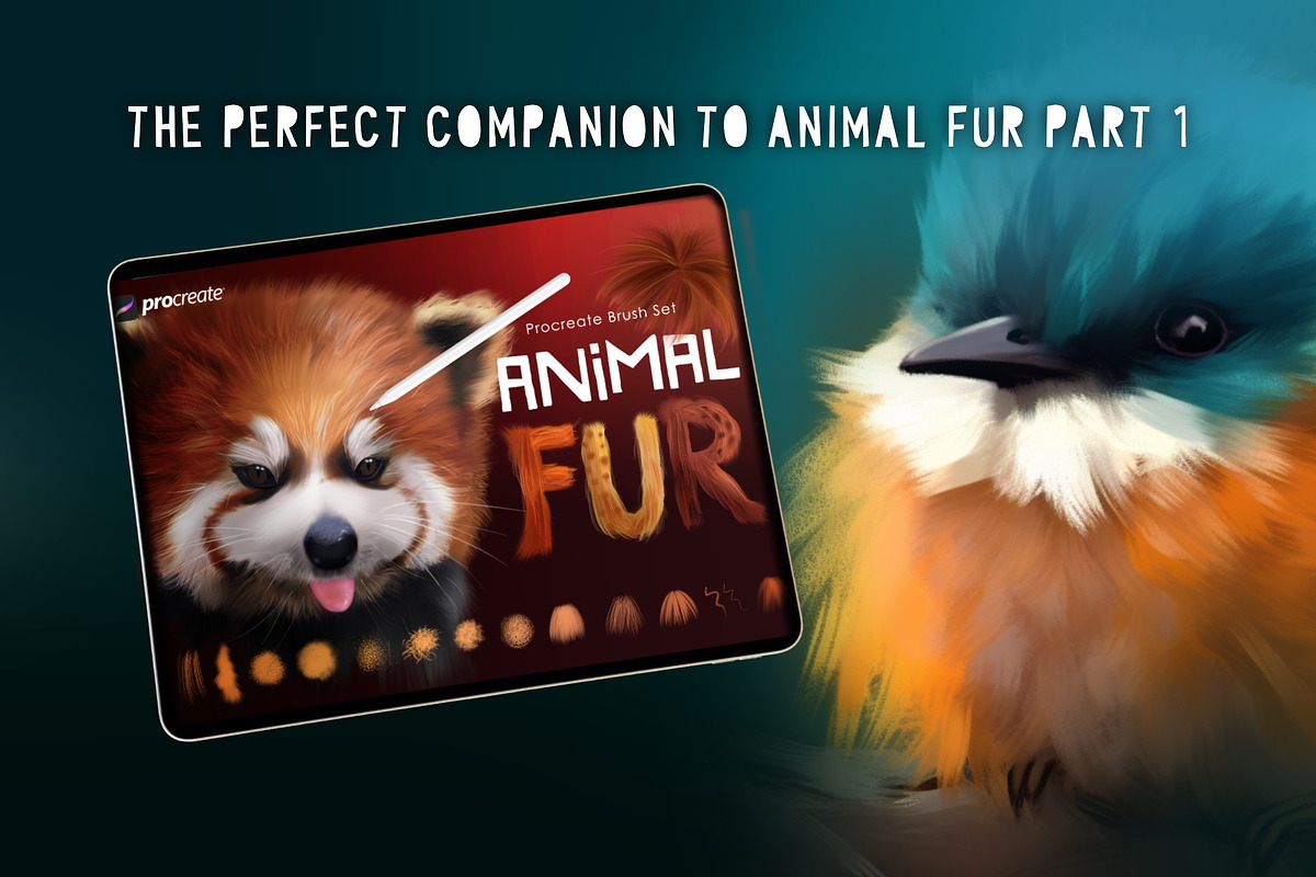 Animal Fur 2, a Brush Add-On by Mels Brushes (Photo 5 of 6)