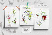 Summer Feel. Watercolor Set, a Pattern Graphic by Irina Dolgikh (Thumbnail 10 of 16)
