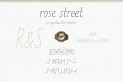 Rose Street - Dotted Font, a Handwritten Font by Mneme (Thumbnail 8 of 8)