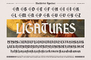 Dreamhour Typeface, a Blackletter Font by alit design (Thumbnail 16 of 20)