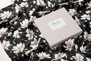 Watercolor Magnolia Patterns, a Pattern Graphic by Holovei (Thumbnail 4 of 10)