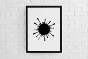 Splash Silhouette SVG, a Texture Illustration by newminddesign (Thumbnail 2 of 3)