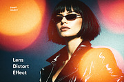 Lens Distort Effect Mockup, a Layer Style Add-On by studiogstock (Thumbnail 1 of 3)