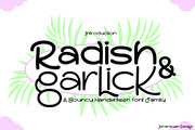 Radish and Garlick, a Slab Serif Font by Bramcreative (Thumbnail 1 of 10)