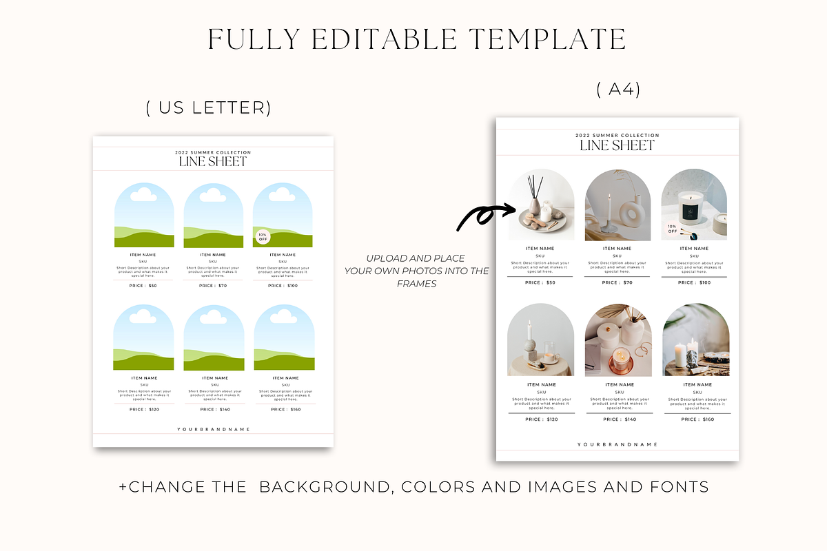 Wholesale Product Catalog for Canva, a Magazine Template by Hellohastore (Photo 5 of 10)