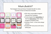 Instagram Carousel Templates Canva, a Social Media Template by Fallon Gerst (Thumbnail 5 of 19)