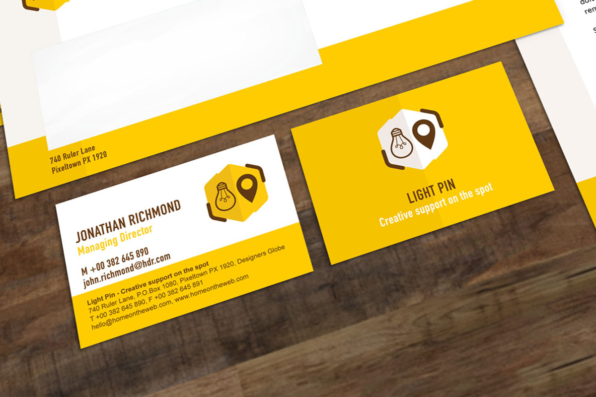 Complete Brand Identity (EU/cm), a Product Mockup by Fresh Design Elements (Photo 3 of 5)