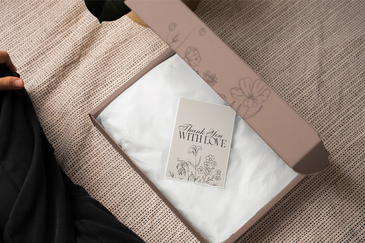 Line Art Wild Flowers Illustrations, a Decorative Illustration by La Petite Line Art (Photo 12 of 12)