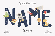 Nursery Art Space Kids Bundle, a Decorative Illustration by Nursery Art (Thumbnail 6 of 8)