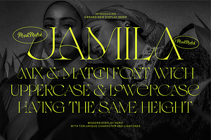 Jamila Stylist Display Serif