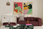 ODYSSEA | Vintage Frame Mockup SET, a Household Mockup by SoleilHomeMockups (Thumbnail 3 of 11)