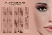 Portrait Brushes for Photoshop, a Brush Add-On by FaeryDesign (Thumbnail 2 of 3)