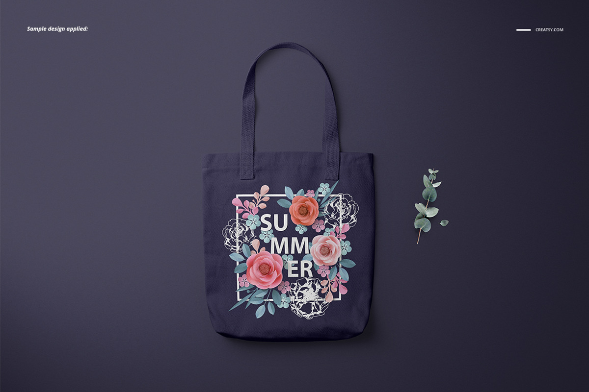 Los Angeles Apparel Tote Bag Mockup, a Merchandise Mockup by creatsy5 (Photo 6 of 11)