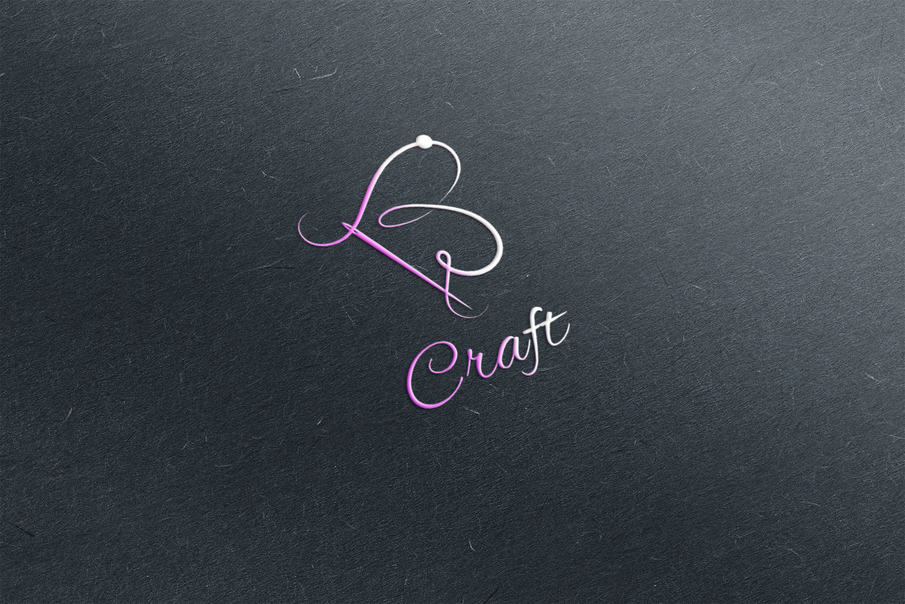 Craft. Calligraphic Logo Template, a Branding & Logo Template by le-genda