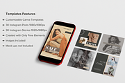 Donna Canva Instagram Templates, a Social Media Template by Soul & Maeum Store (Thumbnail 4 of 8)