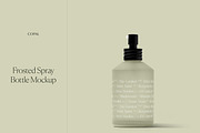 Frosted Spray Bottle Mockup, a Packaging Mockup by Copal (Thumbnail 1 of 14)