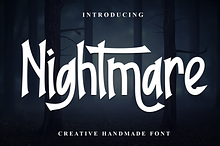 Nightmare | Script Font