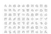 Talking and Speaking Icon Set, an Outline Icon by Prosymbols (Thumbnail 5 of 5)