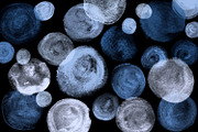 Blue Watercolor Circles, an Illustration by Digital Curio (Thumbnail 3 of 3)