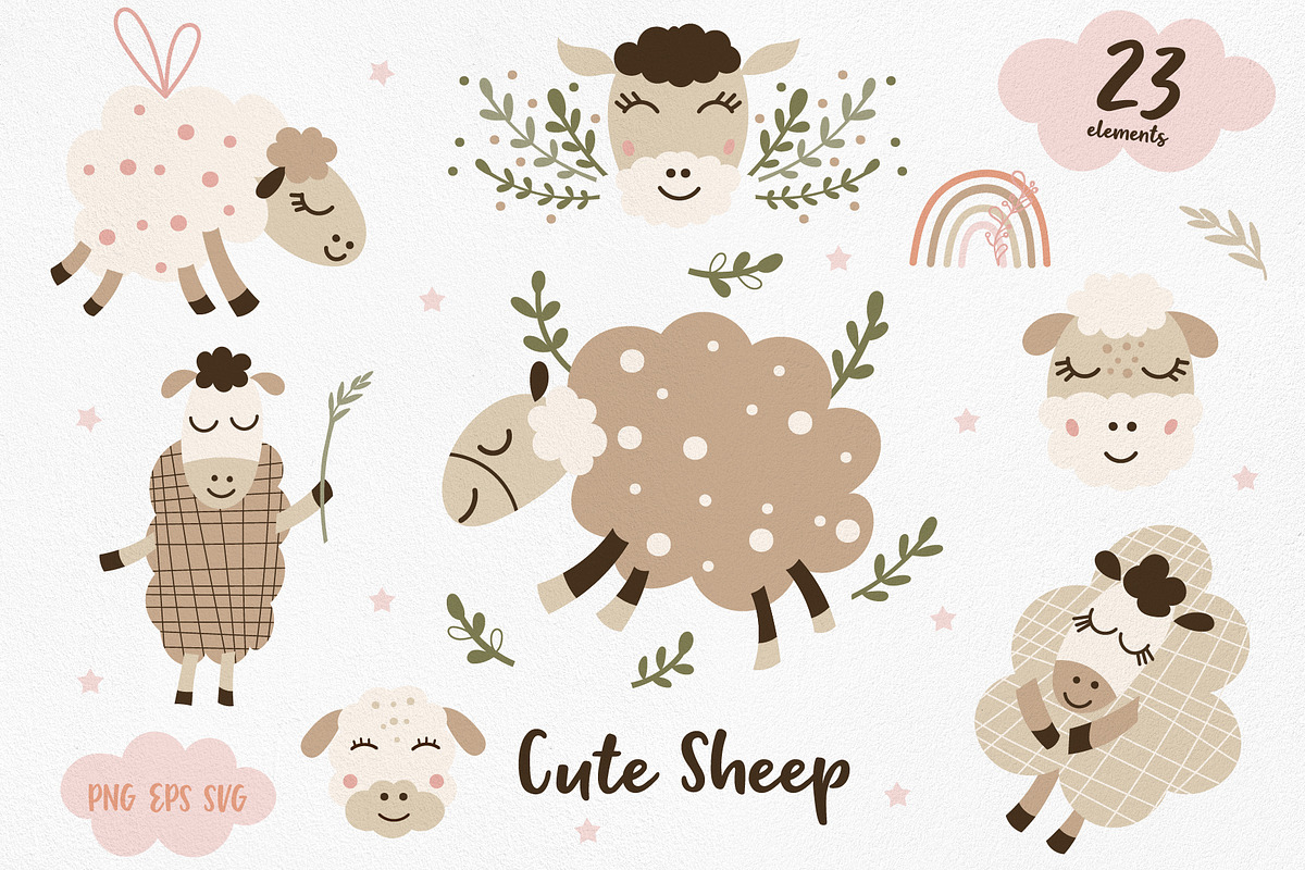 Big Shop Bundle - Graphics, Patterns, an Animal Illustration by DearLetters (Photo 23 of 23)