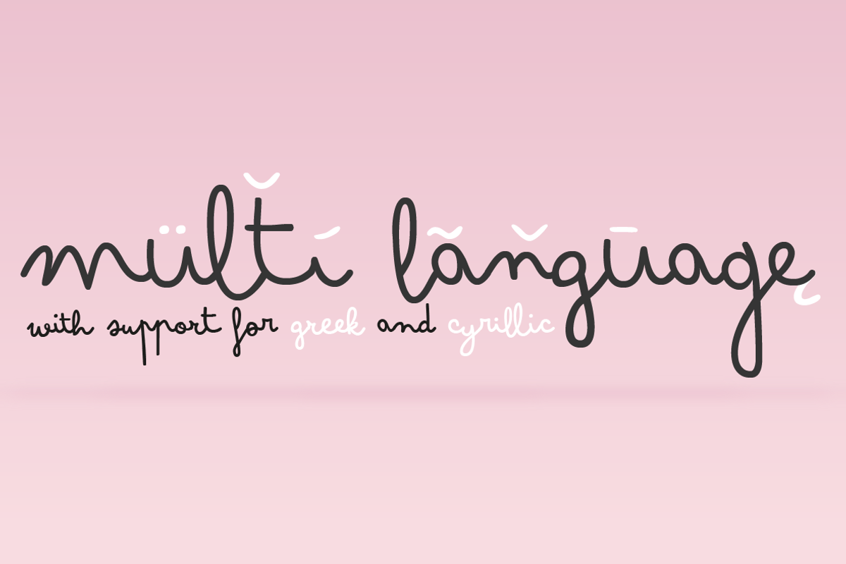 Bimbo - 7 fonts, a Script Font by Zetafonts (Photo 12 of 15)