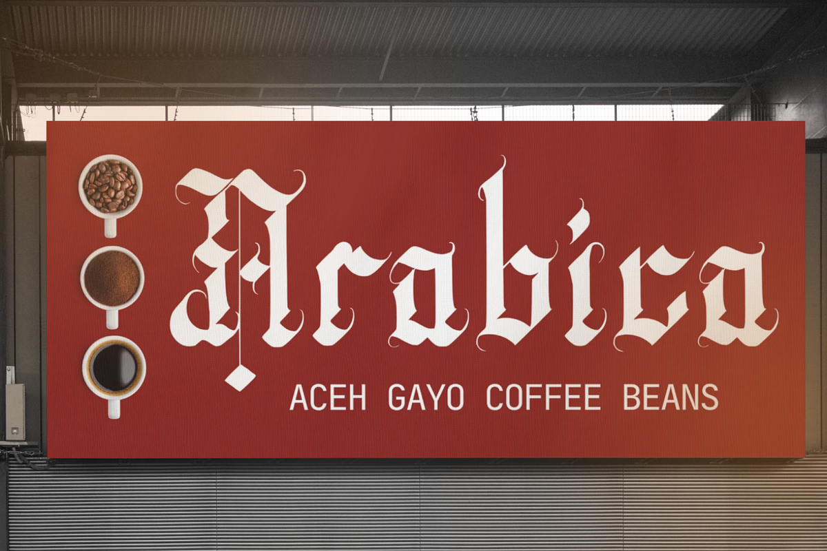 Wedgen Holdeza Blackletter Font, a Blackletter Font by Randi Irvan | Rvandtype (Photo 6 of 13)
