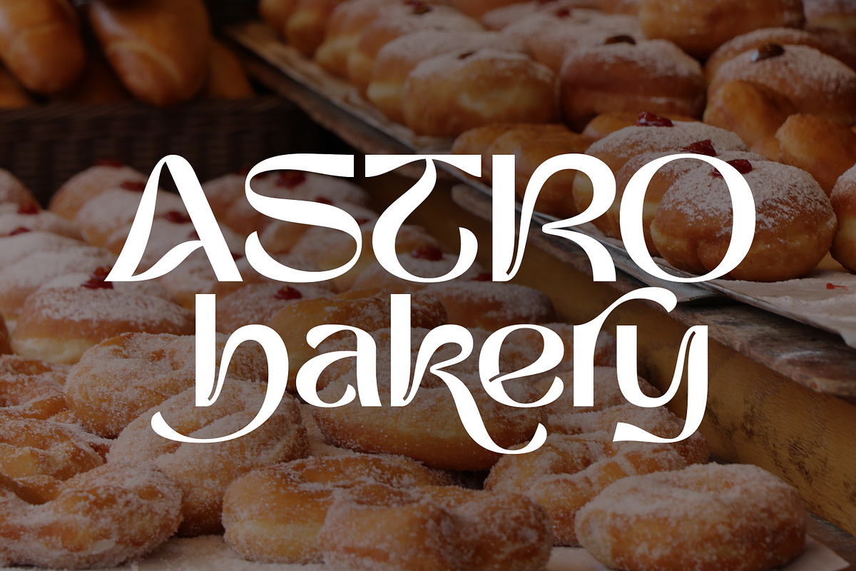 Bayors | Psychedelic Display font, a Sans Serif Font by Ekahermawan (Photo 5 of 14)