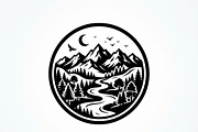 60 Eco Globe Landscape Silhouette, a Technology Illustration by Amazin_art (Thumbnail 16 of 49)