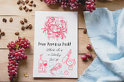 La Dolce Vita, Frames & Icons, an Object Illustration by ollalya (Thumbnail 7 of 7)