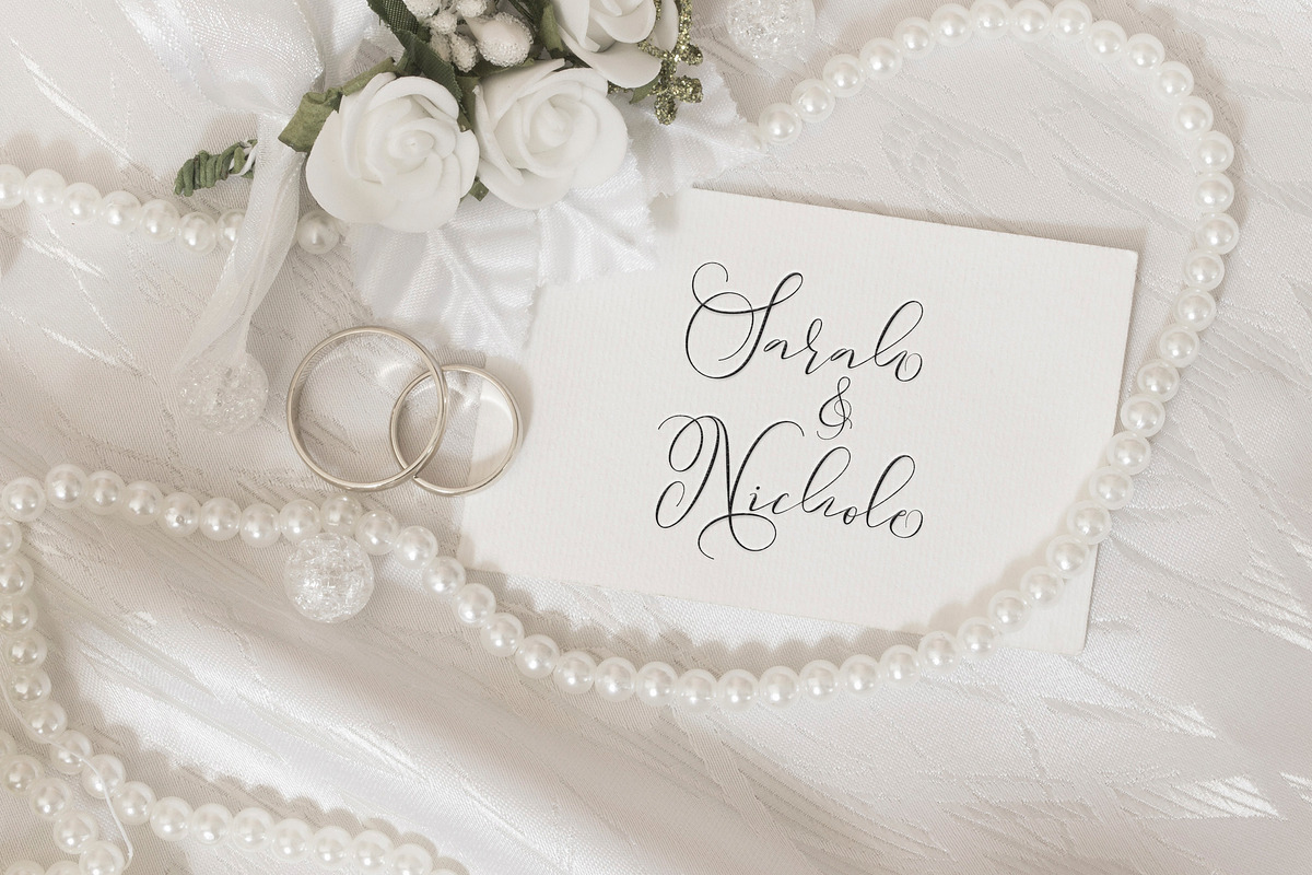 Sydnee Modern Calligraphy Font preview 4