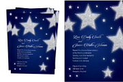 Starry Night Wedding Invitation, an Invitation Template by BF Studios (Thumbnail 2 of 2)