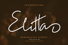 Elitta Minimalist Script Font