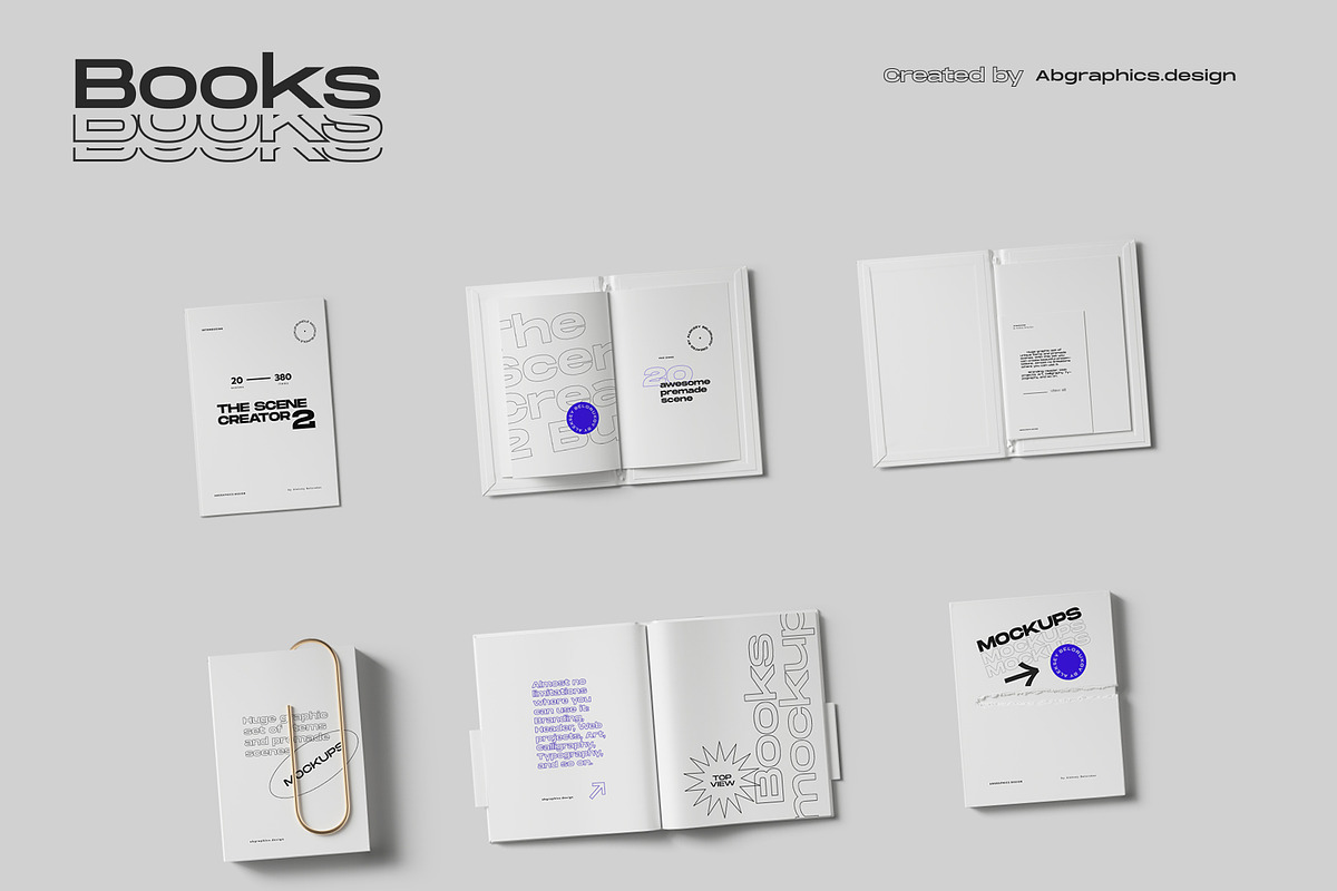 50%OFF The Scene Creator 2-top view, a Packaging Mockup by Creatoom (Photo 17 of 40)