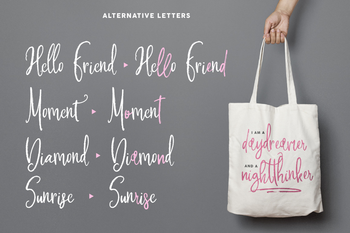 Little Moose Script, a Script Font by Creamy Script