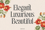 Davinza - Elegant Serif Font, a Serif Font by Asenbayu (Thumbnail 2 of 14)