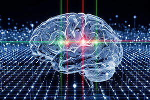 Digital AI Brain Neural Data Concept, a Technology Photo by Artonix