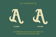 Holguin - Vintage Typeface, a Serif Font by Arendxstudio (Thumbnail 7 of 11)