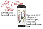 PAPER DOLLS, Digital Portrait Maker, an Illustration by Si Design Loft (Thumbnail 4 of 7)