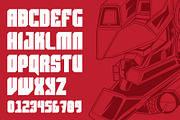 MOOGE (futuristic font), a Sans Serif Font by HVF Studio (Thumbnail 2 of 4)