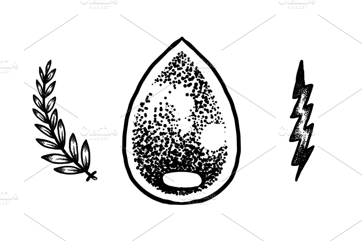 23 Tattoo Art Design Pack, an Education Illustration by Design by sebrodbrick (Photo 2 of 6)