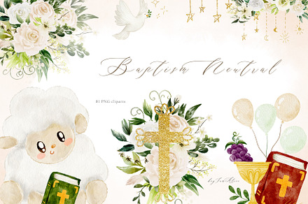Baptism Neutral, an Illustration by heyiamalice