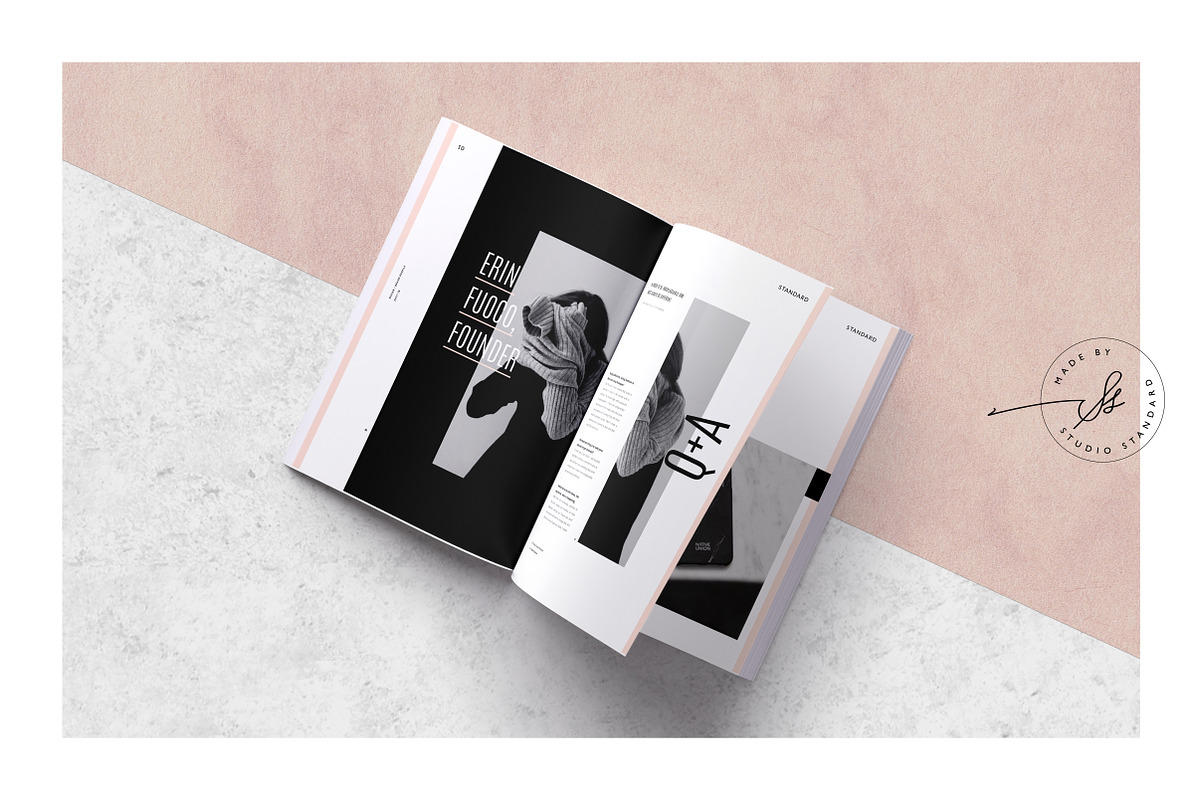 Studio Profile, a Brochure Template by Studio Standard