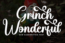 Grinch Wonderful | Script Font