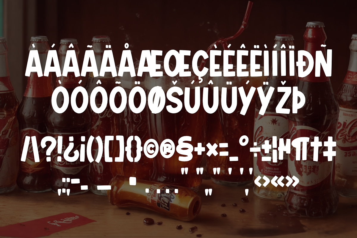 Walaweh - Display, a Sans Serif Font by Dumadistyle (Photo 2 of 9)