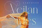 Veilan Serif Delicate font, a Serif Font by Andfonts (Thumbnail 1 of 13)