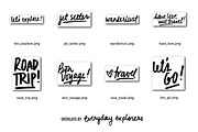 Wanderlust Overlays, an Object Graphic by Christine Herrin (Thumbnail 3 of 3)