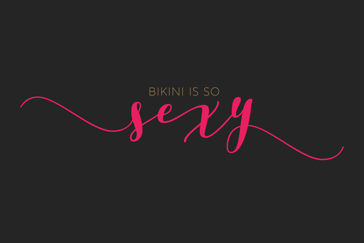 Bikini Season, a Script Font by Los Andes Type (Photo 9 of 19)
